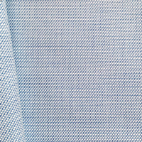 Blau - Solid Dobby (100% Cotton) Italy
