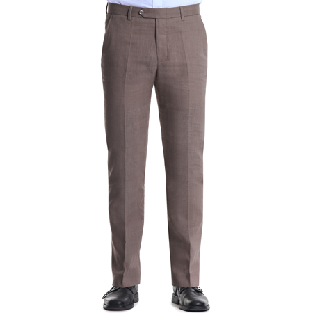 Braune Herren Leinenhose