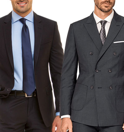 Das aktuelle Diskussionsthema ist die Wahl zwischen 	Zweireiher Anzug oder Einreiher Anzug.