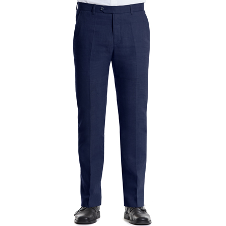 Dunkelblaue Leinenhose Herren elegant