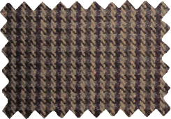 Tweed Rock in der Farbe Braun-Hellbraun-Bordeaux